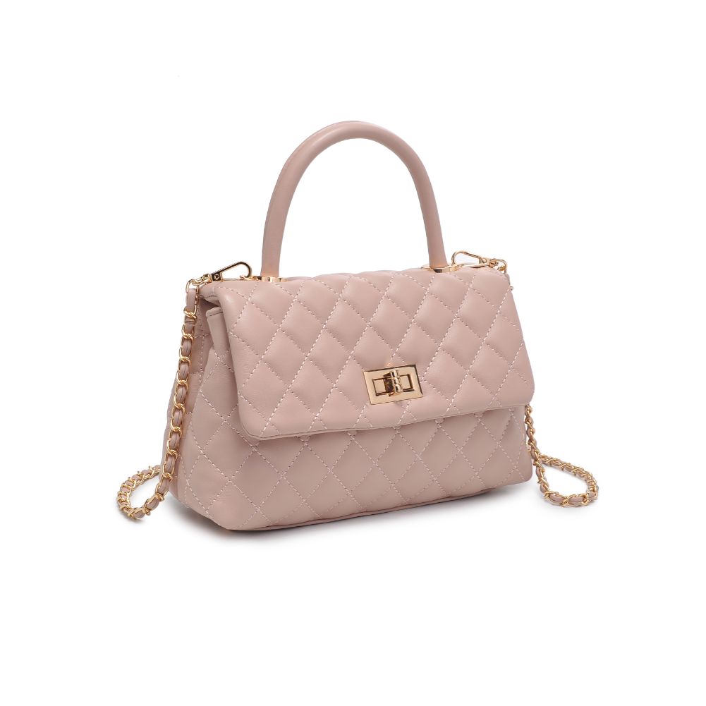 Woman wearing Natural Urban Expressions Cordelia - Quilted Crossbody 840611106360 View 6 | Natural