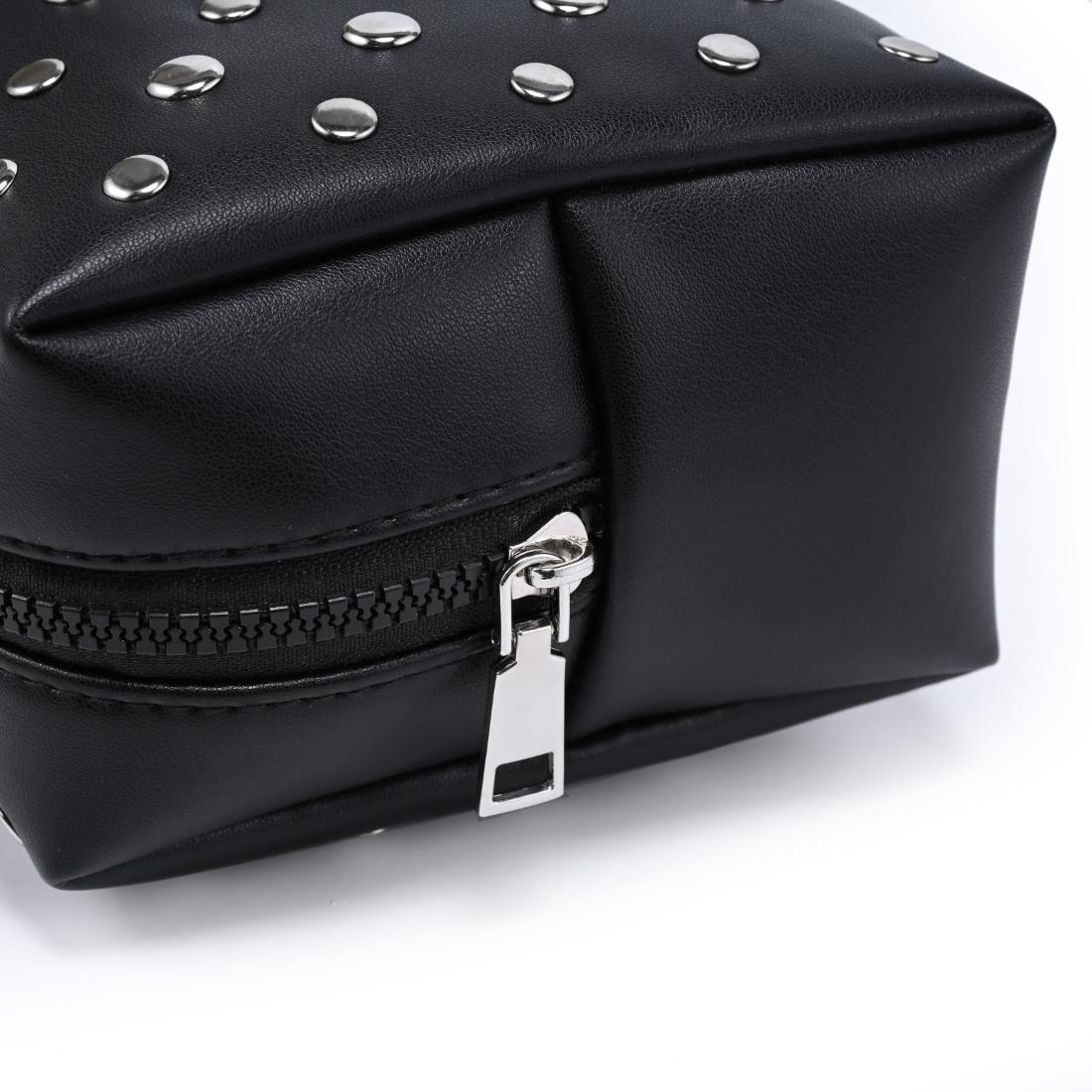 Urban Essentials Stud Collective Cosmetic & Travel Organizer Pouch 840504210488 View 8 | Black