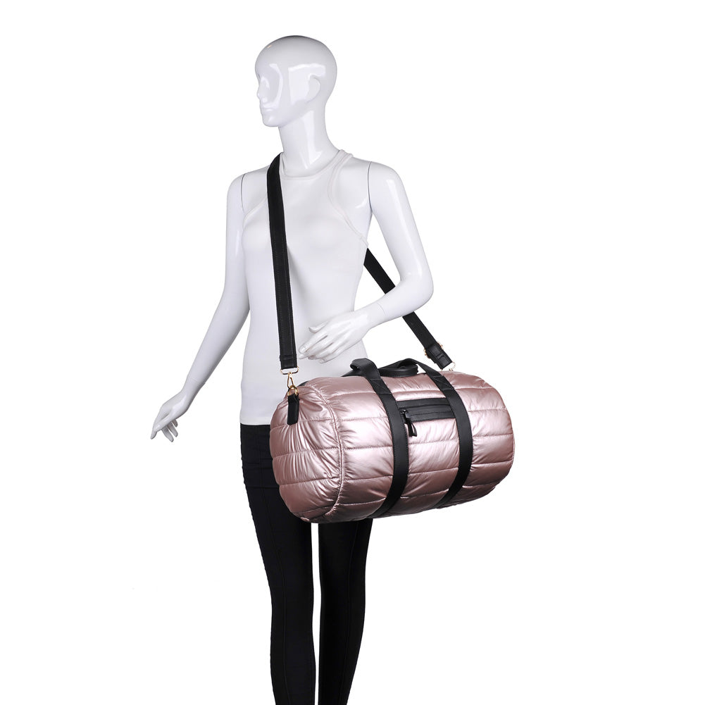 Product Image of Urban Expressions Powerplay Duffel NA-840611156471 View 5 | Rose Gold