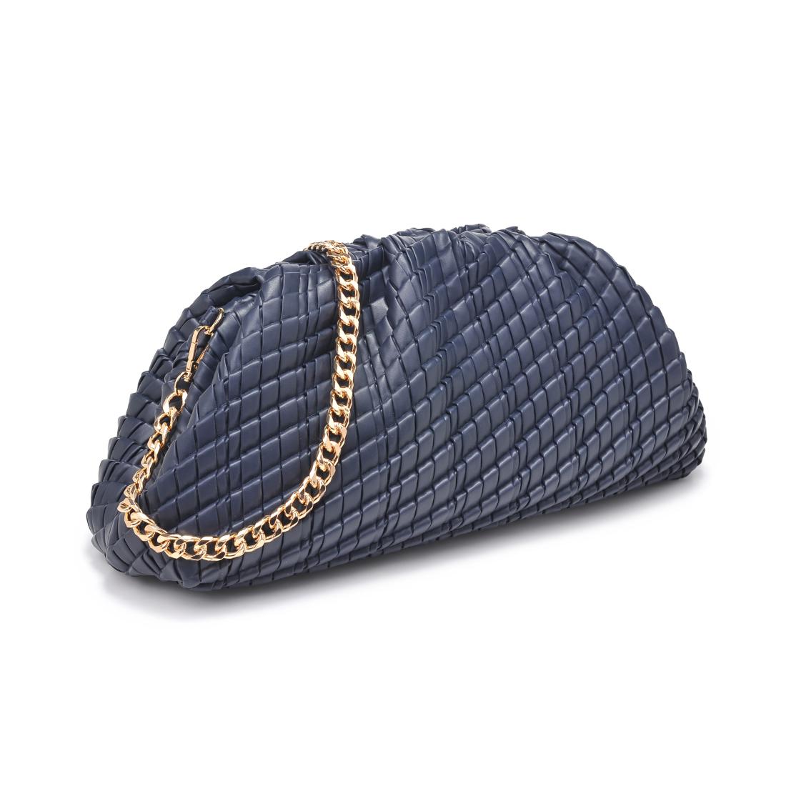 Product Image of Urban Expressions Veronica Clutch 840611198402 View 6 | Navy