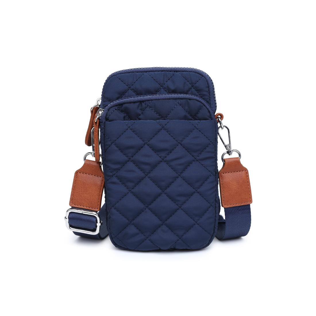 Urban Expressions Vesna Crossbody 840504206054 View 5 | Navy Tan