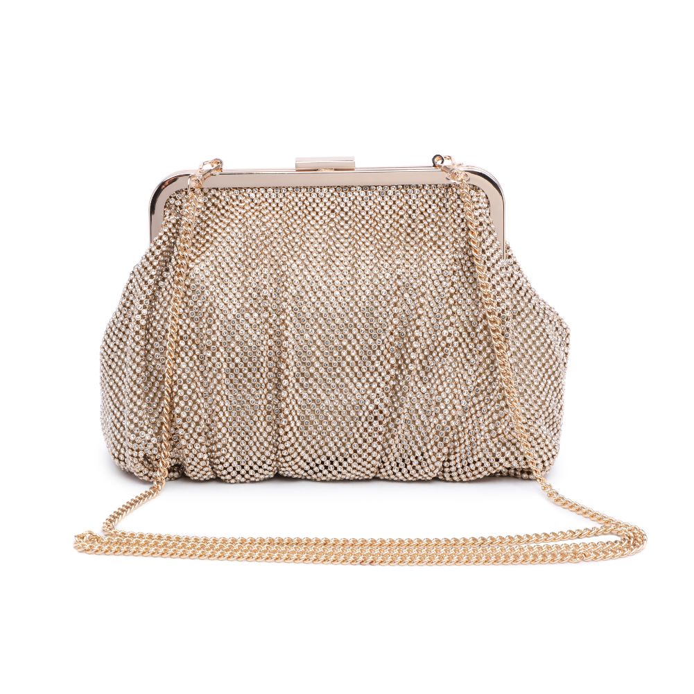 Product Image of Urban Expressions Margaret Evening Bag 818209012751 View 7 | Gold