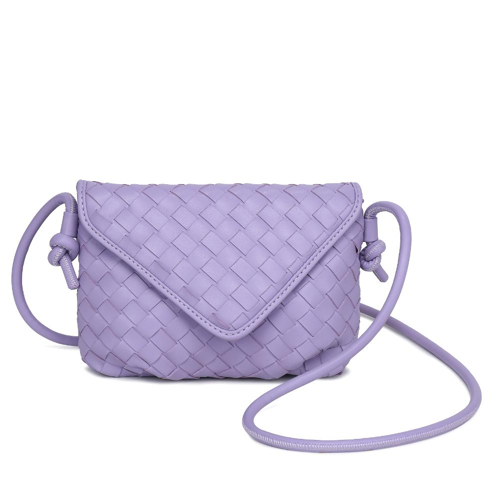 Woman wearing Lilac Urban Expressions Kylo Crossbody 840611124401 View 5 | Lilac