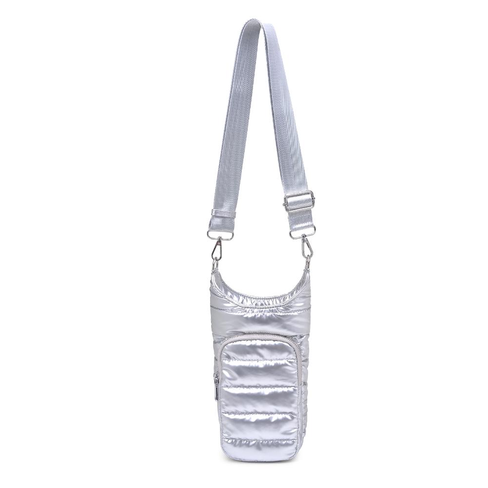 Product Image of Urban Expressions Jace Crossbody 840611193568 View 5 | Silver