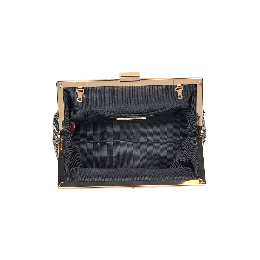 Product Image of Urban Expressions Billie Evening Bag 840611165138 View 4 | Black Multi