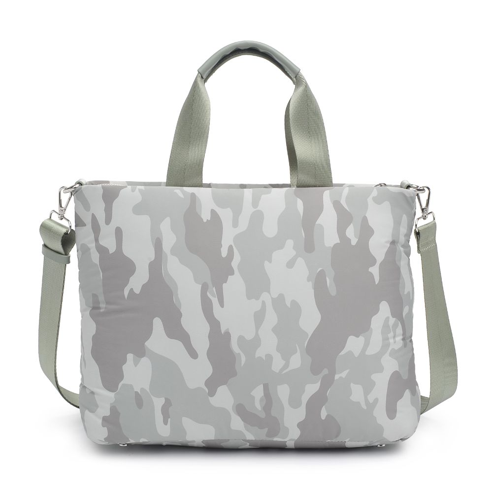Product Image of Urban Expressions Aria Messenger 840611182067 View 7 | Sage Camo