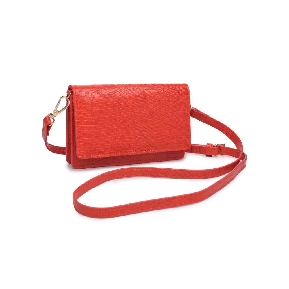 Product Image of Urban Expressions Emma Lizard Crossbody 840611173942 View 2 | Orange