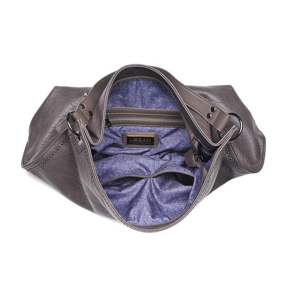 Product Image of Urban Expressions Kenya Hobo NA-840611153630 View 4 | Grey