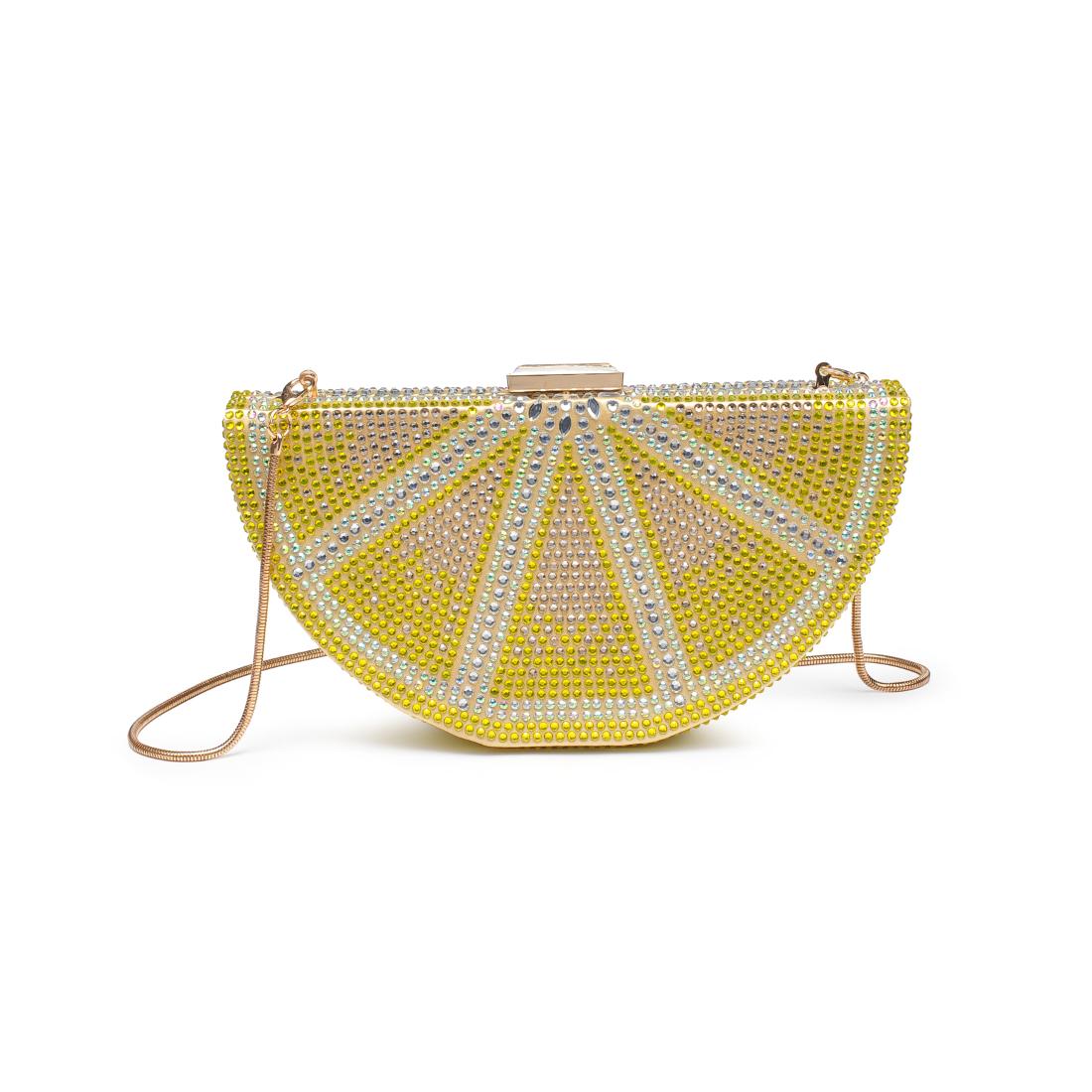 Urban Expressions Lemonade Evening Bag 840504216022 View 1 | Lemon