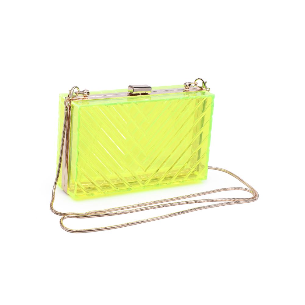 Product Image of Urban Expressions Iggy Evening Bag 840611177520 View 6 | Yellow