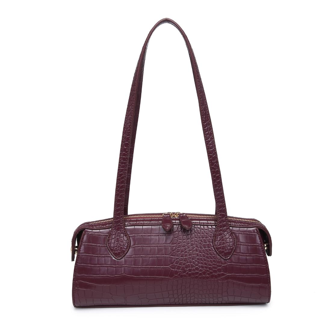 Product Image of Urban Expressions Nessa Shoulder Bag 840611199713 View 5 | Wine