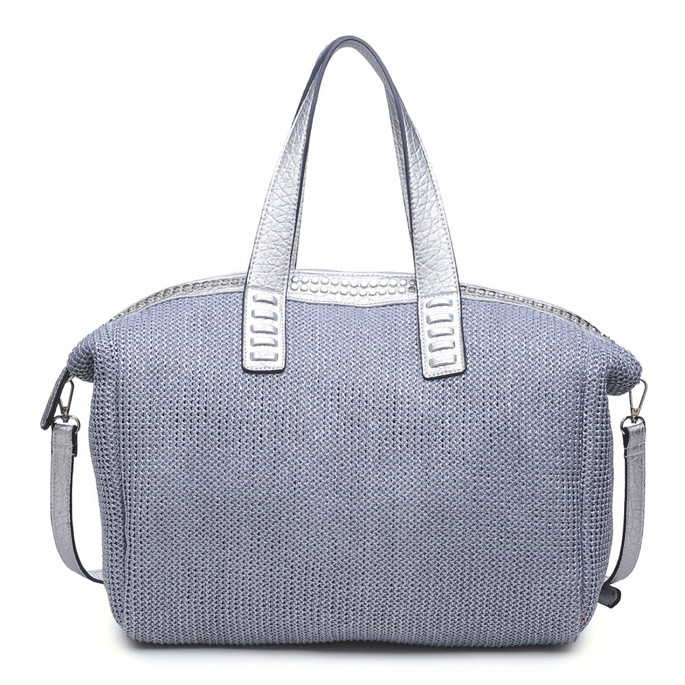 Product Image of Urban Expressions Scout Satchel NA-840611142559 View 1 | Silver