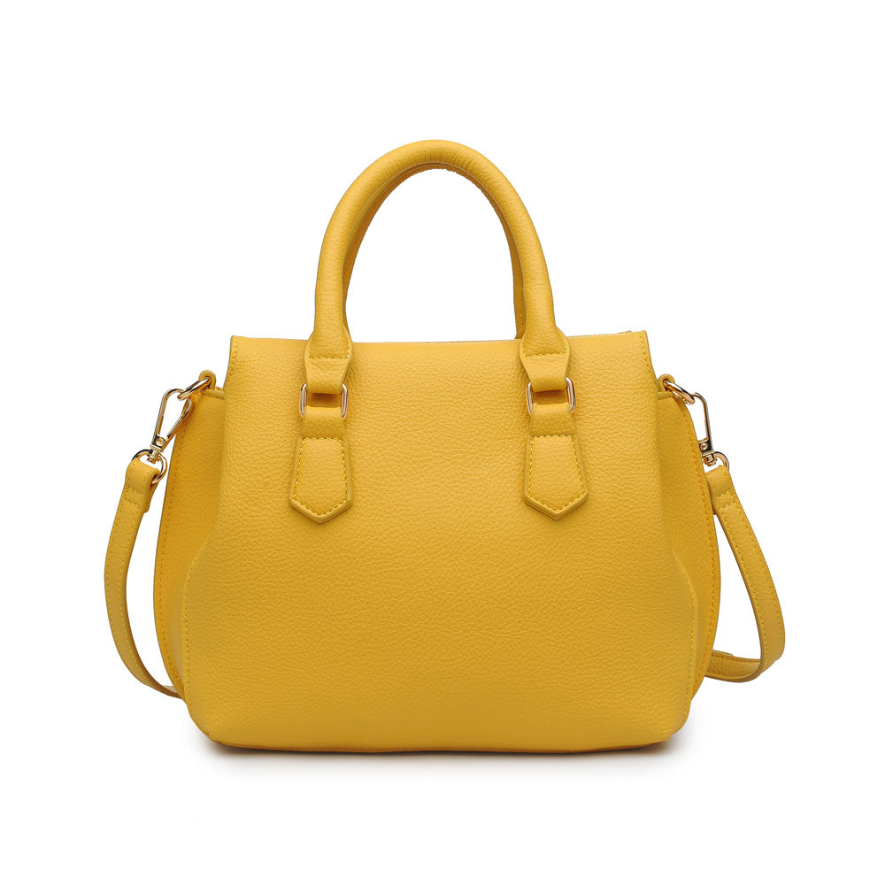 Product Image of Urban Expressions Emmylou Satchel NA-840611146489 View 1 | Mustard