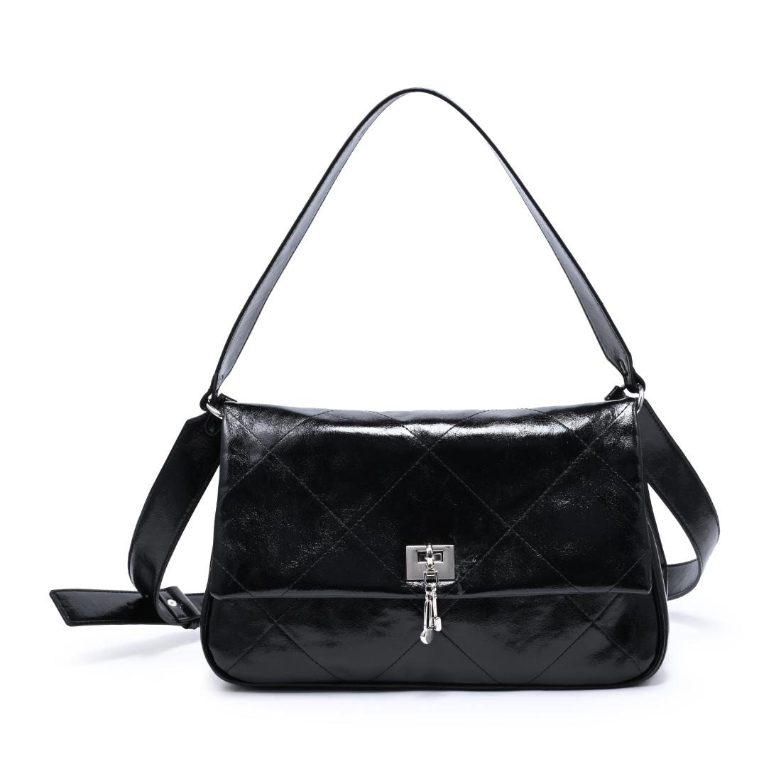 Urban Expressions Frankie Shoulder Bag 840504211775 View 1 | Black