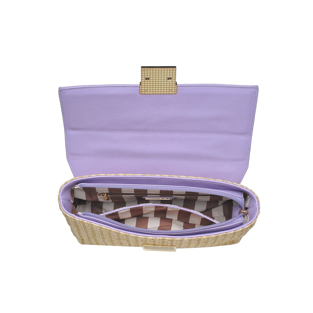 Product Image of Urban Expressions Martinique Crossbody NA-840611143792 View 4 | Beige Lavender