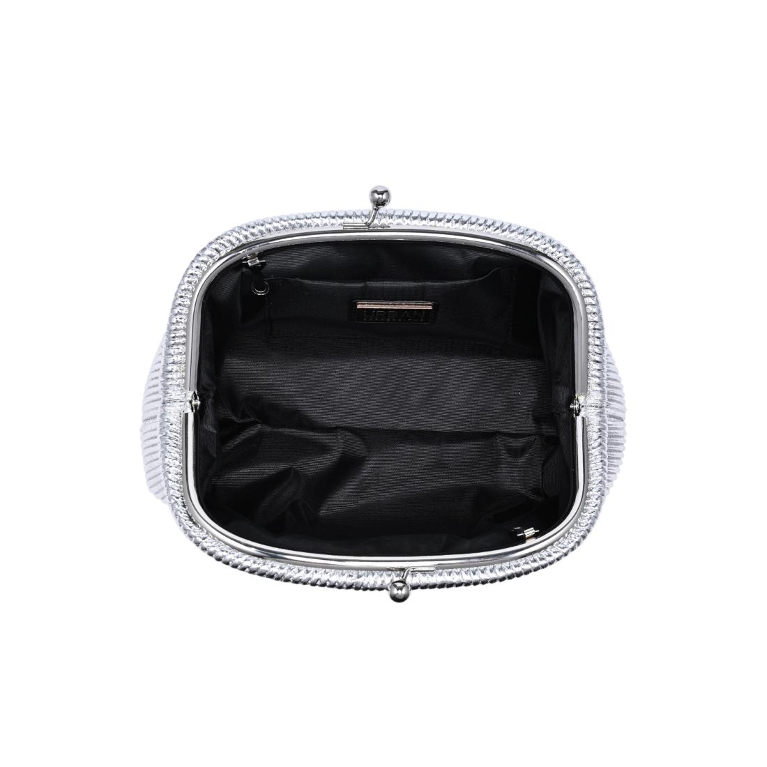 Urban Expressions Coraline Clutch 840504215025 View 4 | Silver