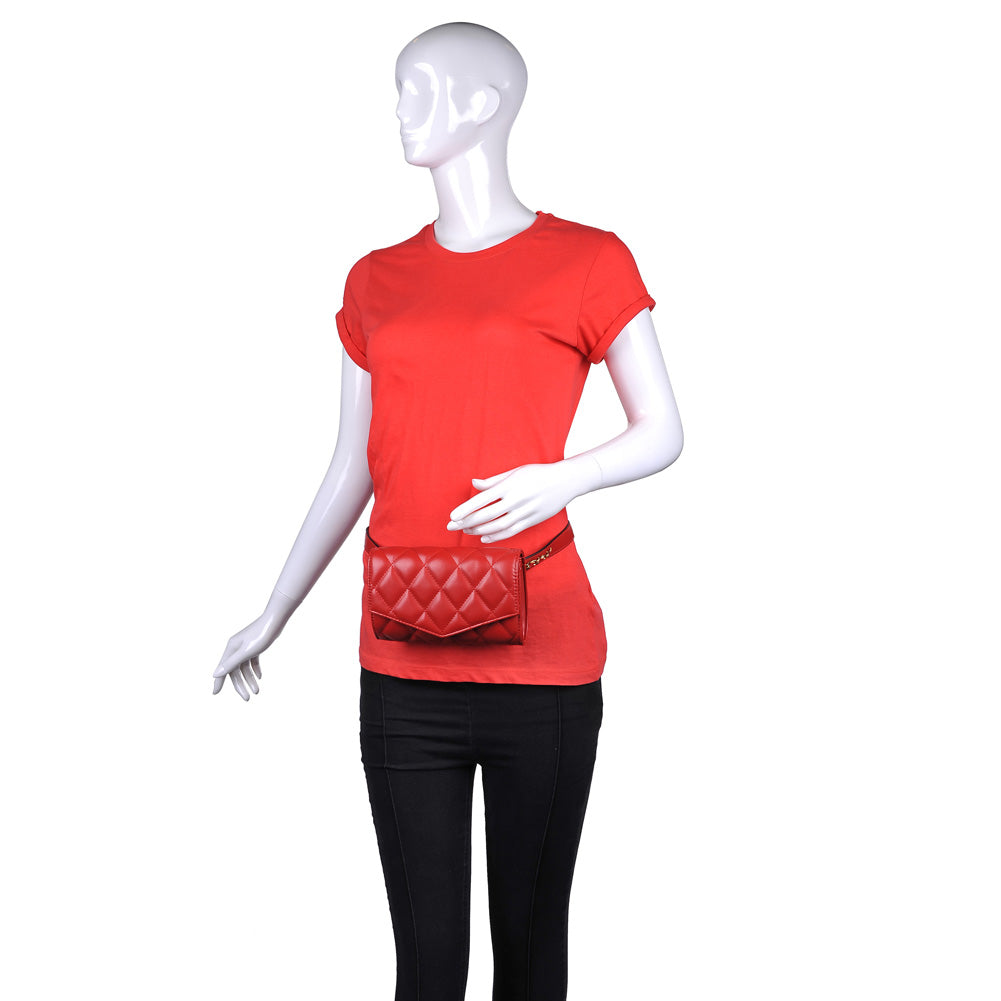 Product Image of Urban Expressions Rhythm Belt Bag NA-840611154354 View 5 | Red