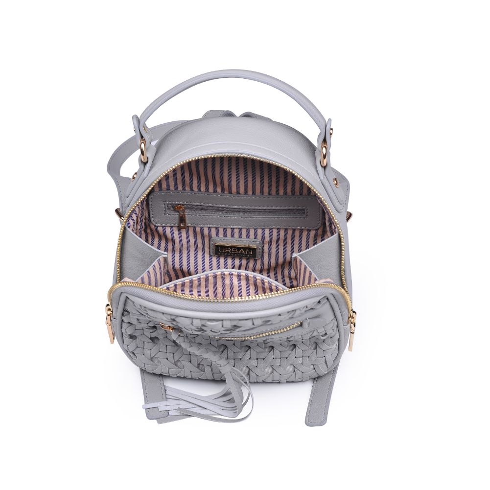 Product Image of Urban Expressions Sandy Backpack 840611167453 View 4 | Dove Grey
