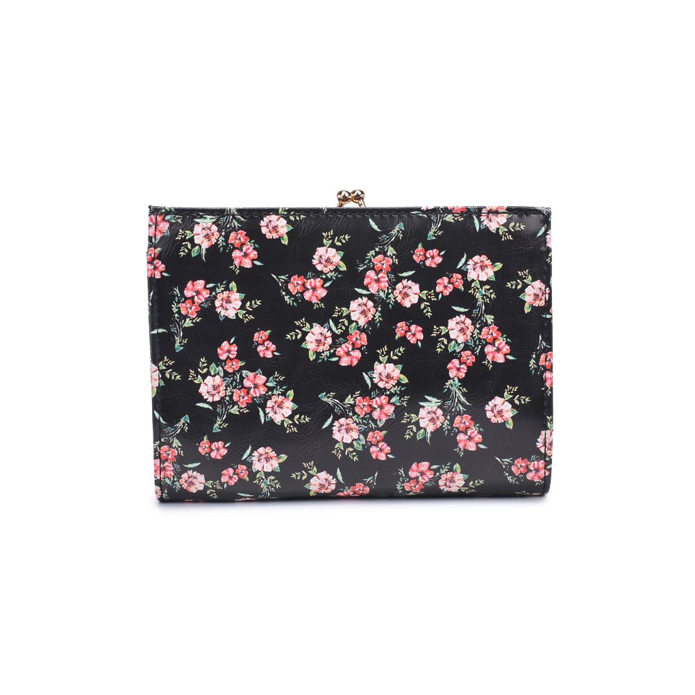 Product Image of Urban Expressions Elijah - Floral Clutch 840611181480 View 7 | Black