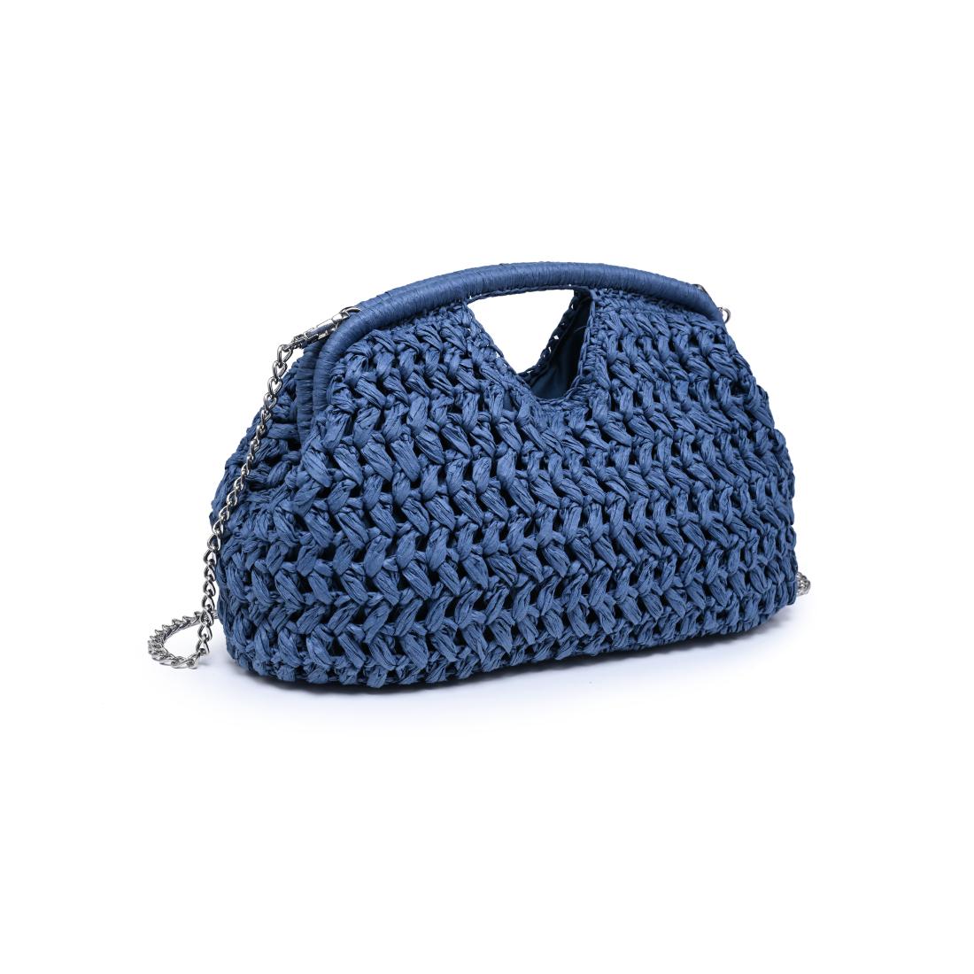 Woman wearing Denim Urban Expressions Abigail Crossbody 840504204159 View 6 | Denim