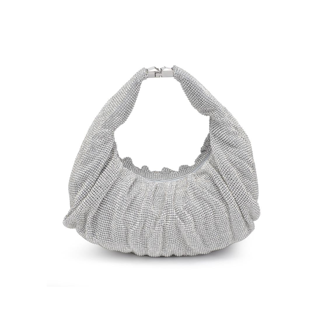 Product Image of Urban Expressions Arianna Evening Bag 840611160485 View 5 | Silver