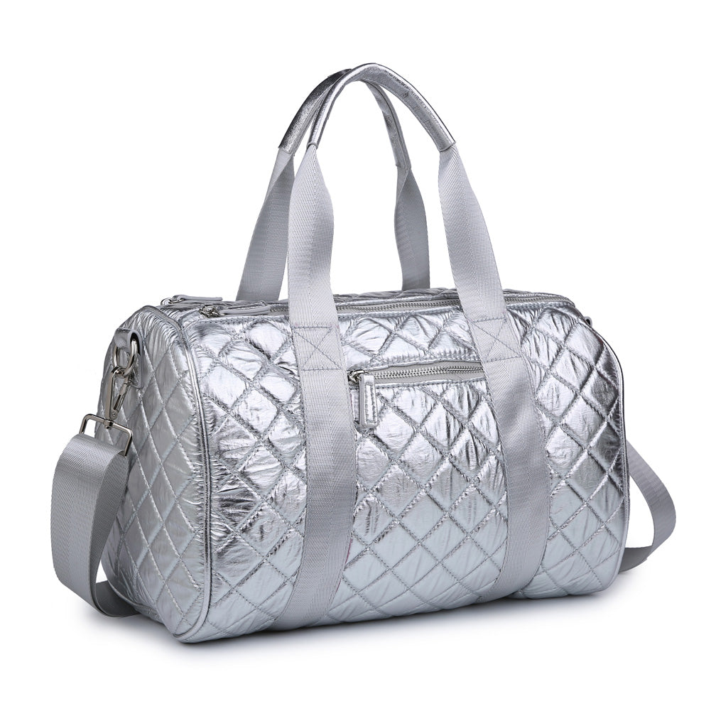 Product Image of Urban Expressions Barre Duffel NA-840611155016 View 2 | Silver