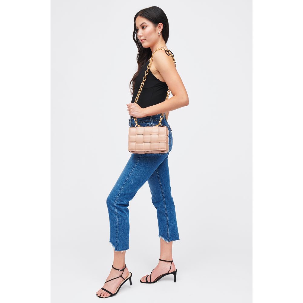 Woman wearing Natural Urban Expressions Ines Crossbody 840611185501 View 3 | Natural