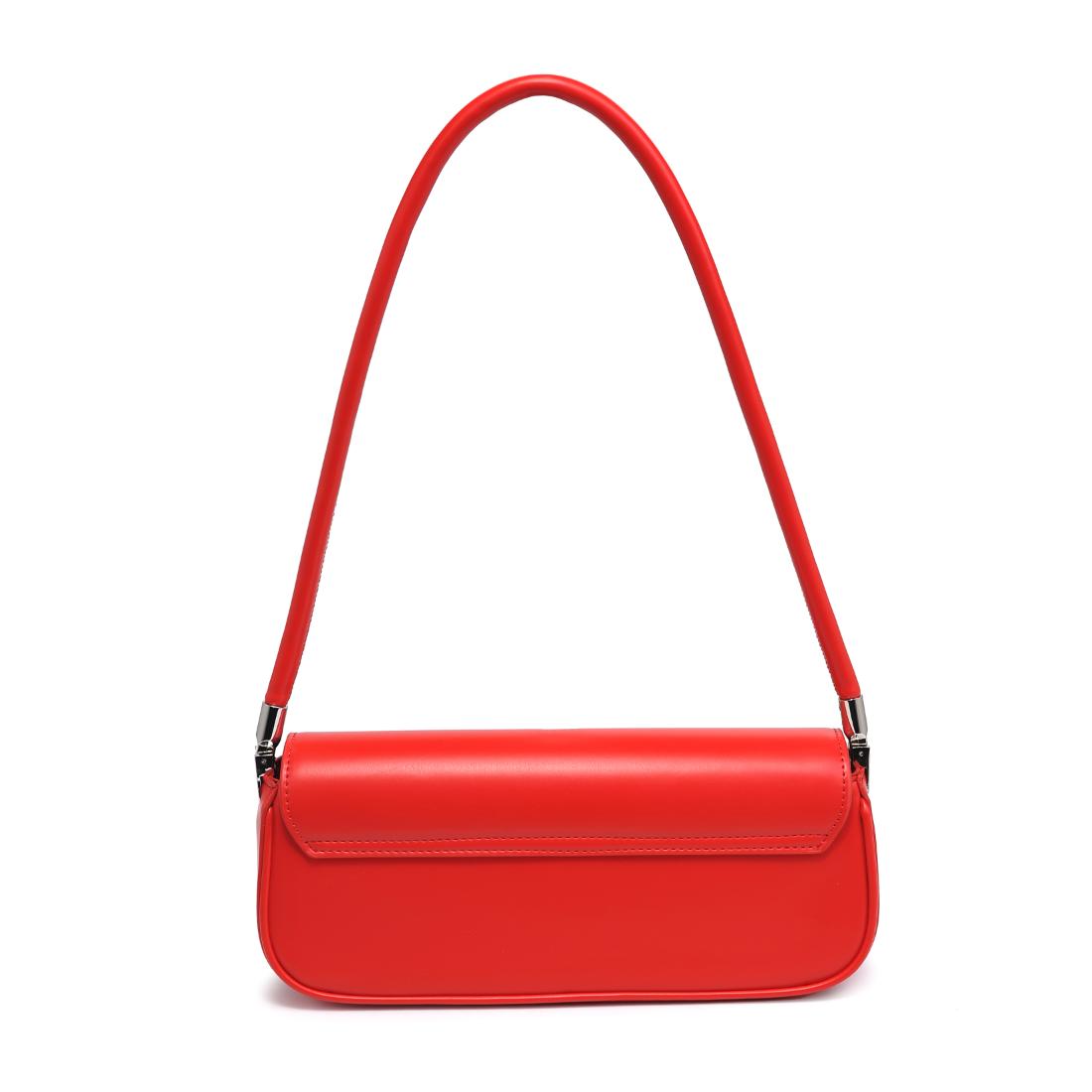 Woman wearing Red Urban Expressions Bailey Shoulder Bag 840611145963 View 7 | Red