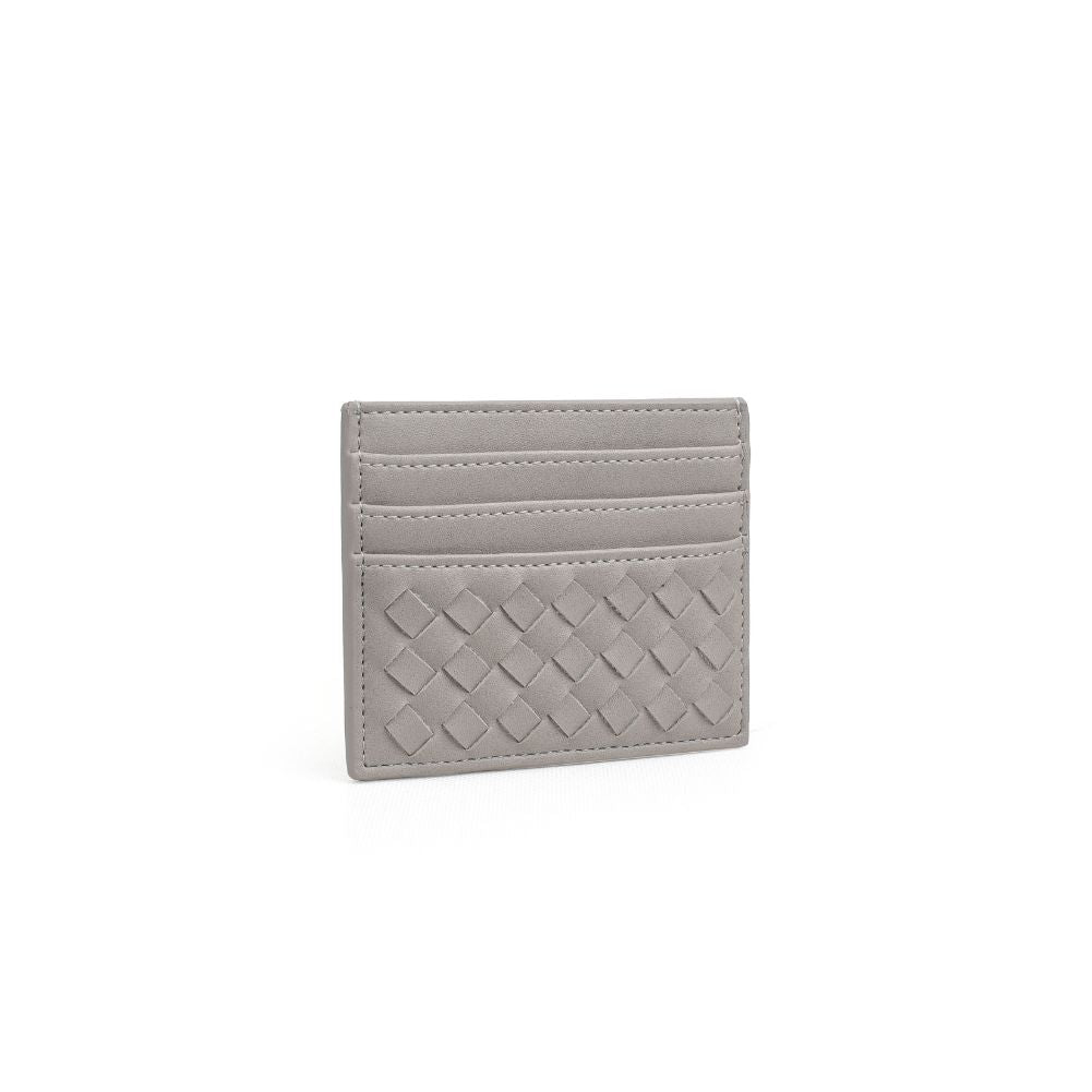 Product Image of Urban Expressions Jolene Card Holder 840611173324 View 2 | Grey