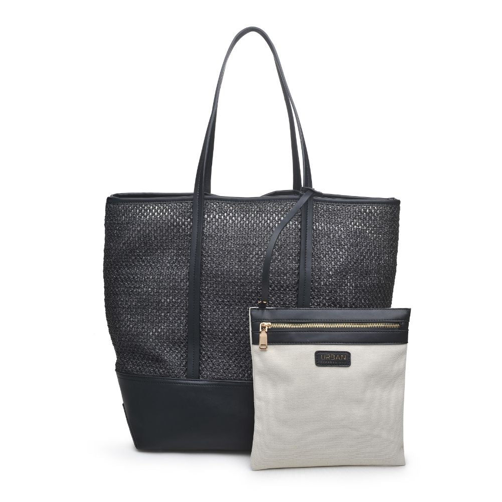 Product Image of Urban Expressions Tangier Tote 840611172846 View 3 | Black