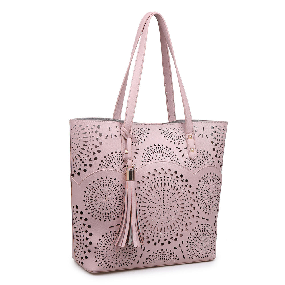 Product Image of Urban Expressions Aubrey Tote NA-840611140883 View 2 | French Rose