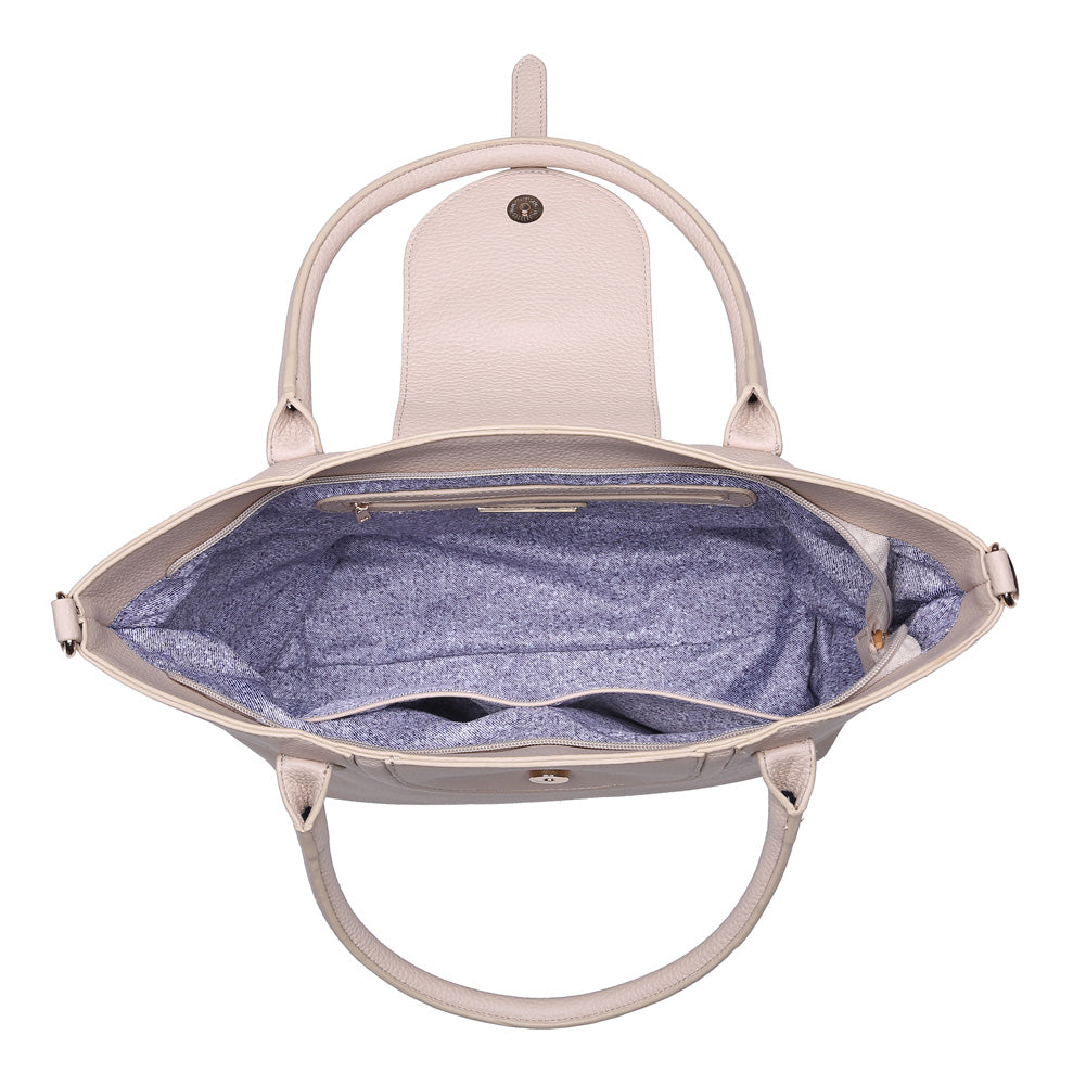 Product Image of Urban Expressions Marissa Tote NA-840611149381 View 4 | Natural