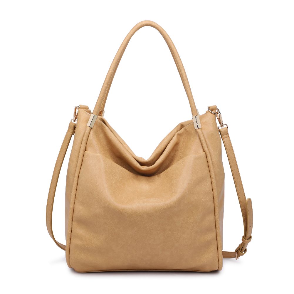 Product Image of Urban Expressions Deborah Tote 818209016827 View 7 | Mustard