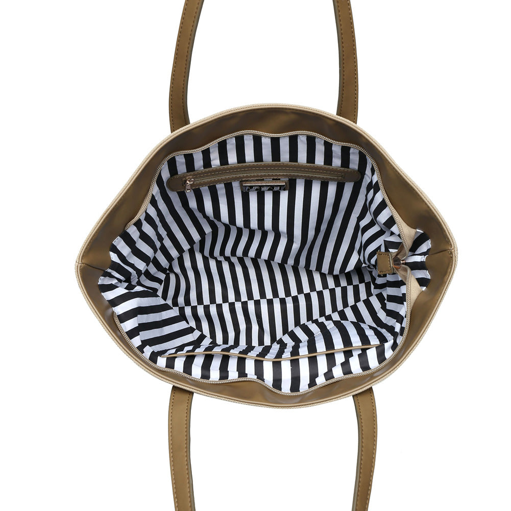 Product Image of Urban Expressions Marina Tote NA-840611143488 View 4 | Olive