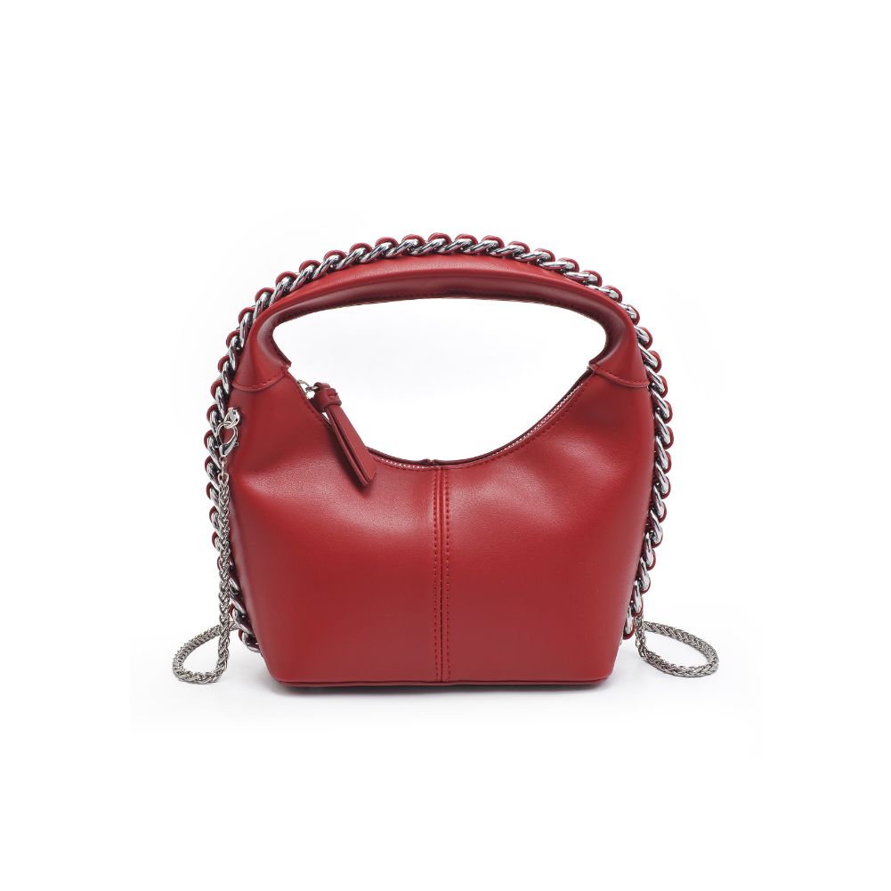 Woman wearing Red Urban Expressions Lita Crossbody 840611114006 View 5 | Red