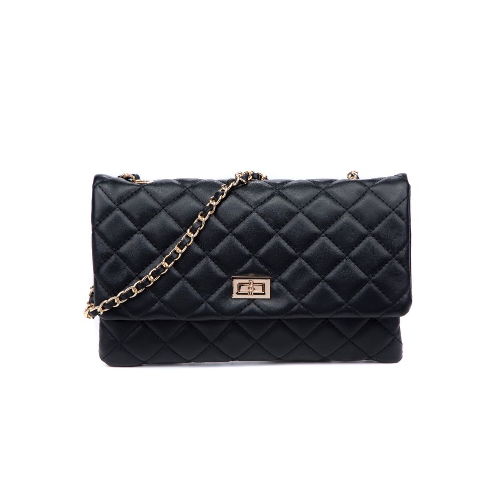 Product Image of Urban Expressions Isabella Crossbody 840611180032 View 5 | Black