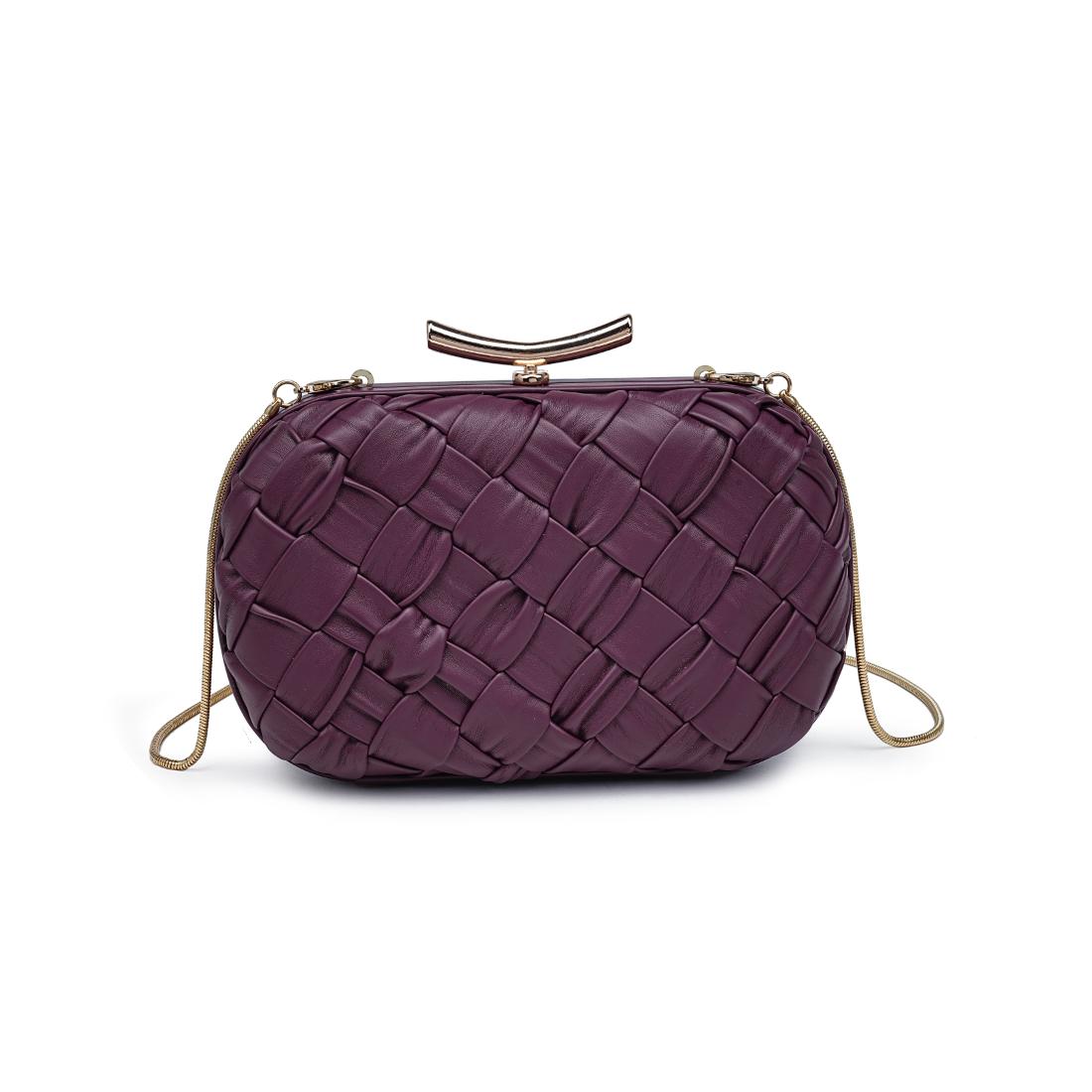 Product Image of Urban Expressions Rya Evening Bag 840611199898 View 7 | Burgundy