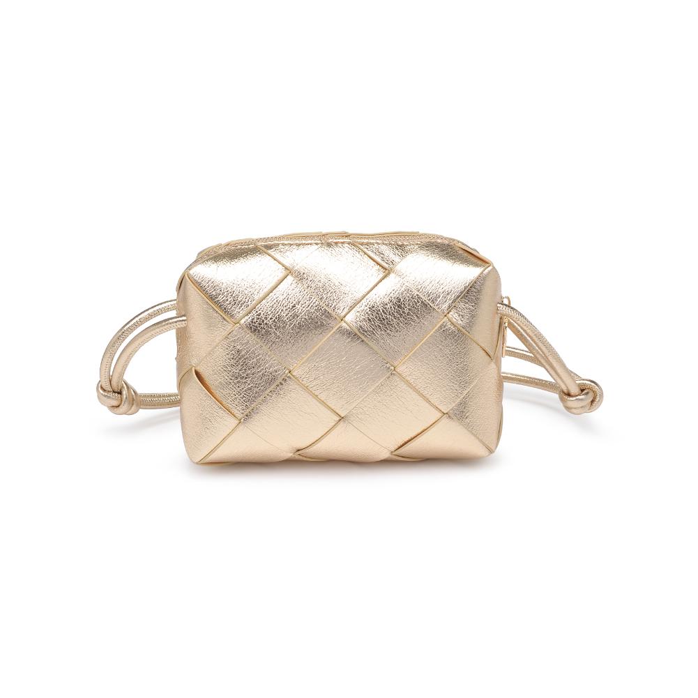 Product Image of Urban Expressions Kennedy Crossbody 840611124180 View 7 | Gold