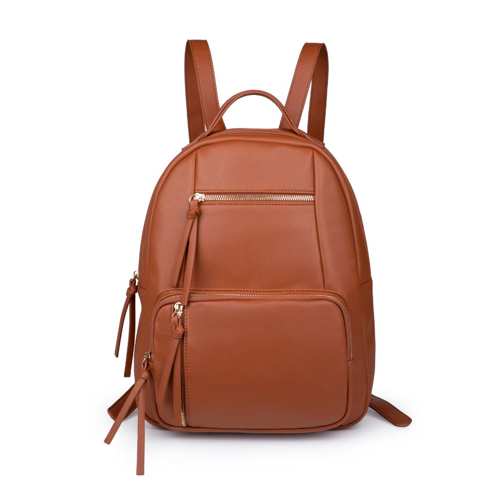 Product Image of Urban Expressions Preston Backpack 840611175281 View 5 | Cognac