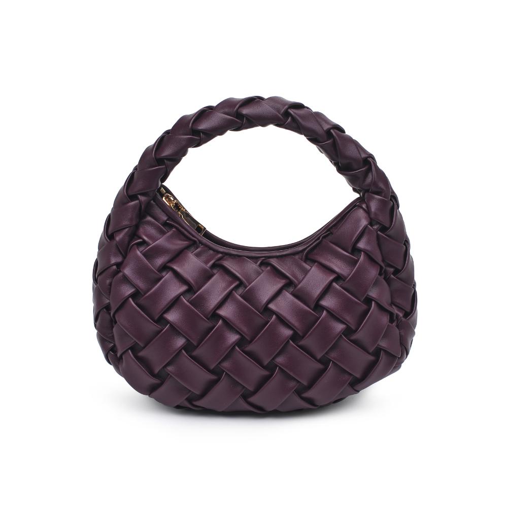 Woman wearing Wine Urban Expressions Noreen Clutch 840611193667 View 5 | Wine