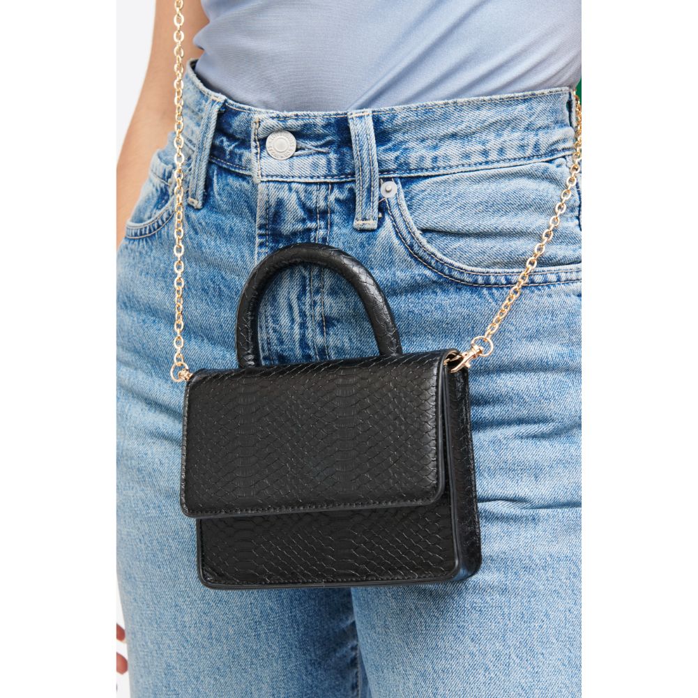 Woman wearing Black Urban Expressions Faye Top Handle 840611184764 View 1 | Black