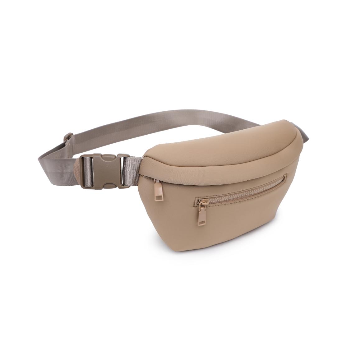 Woman wearing Camel Urban Expressions Celestine Belt Bag 840504200205 View 6 | Camel
