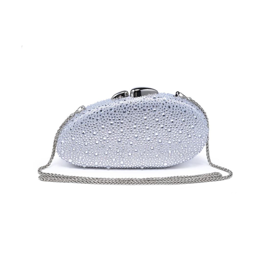 Urban Expressions Rome Evening Bag 840504215117 View 3 | Silver