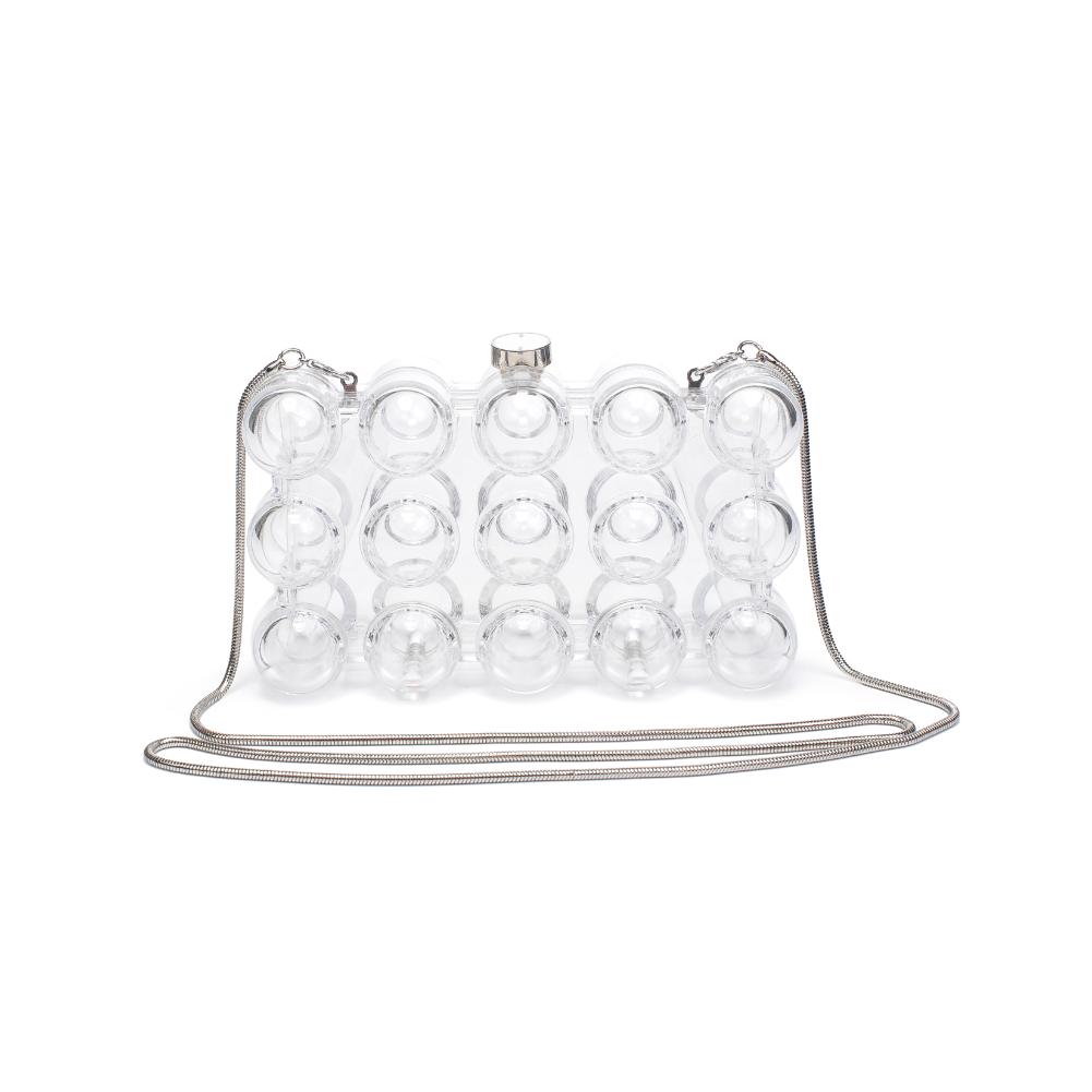 Urban Expressions Skye Evening Bag 840611124319 View 7 | Clear
