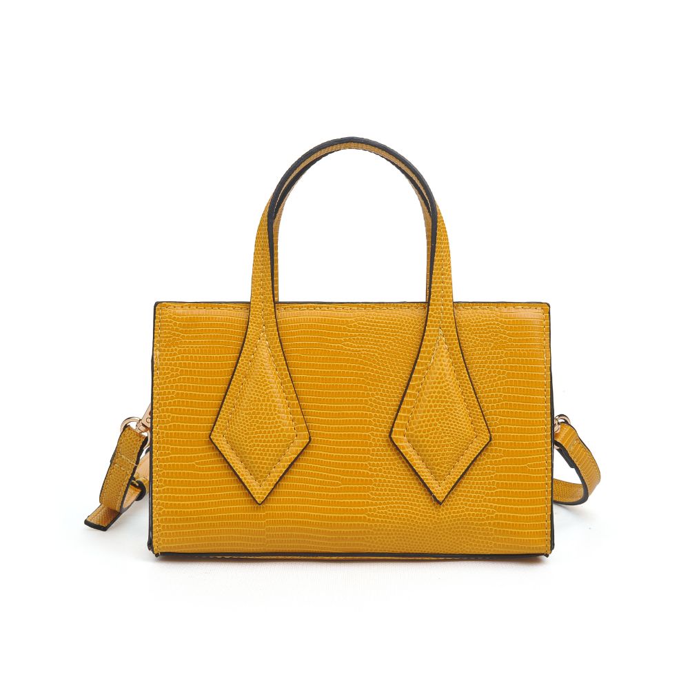 Product Image of Urban Expressions Holland Lizard Mini Bag 840611173638 View 1 | Mustard