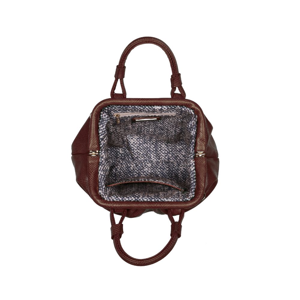 Product Image of Urban Expressions Jordan Crossbody 840611174178 View 4 | Chocolate