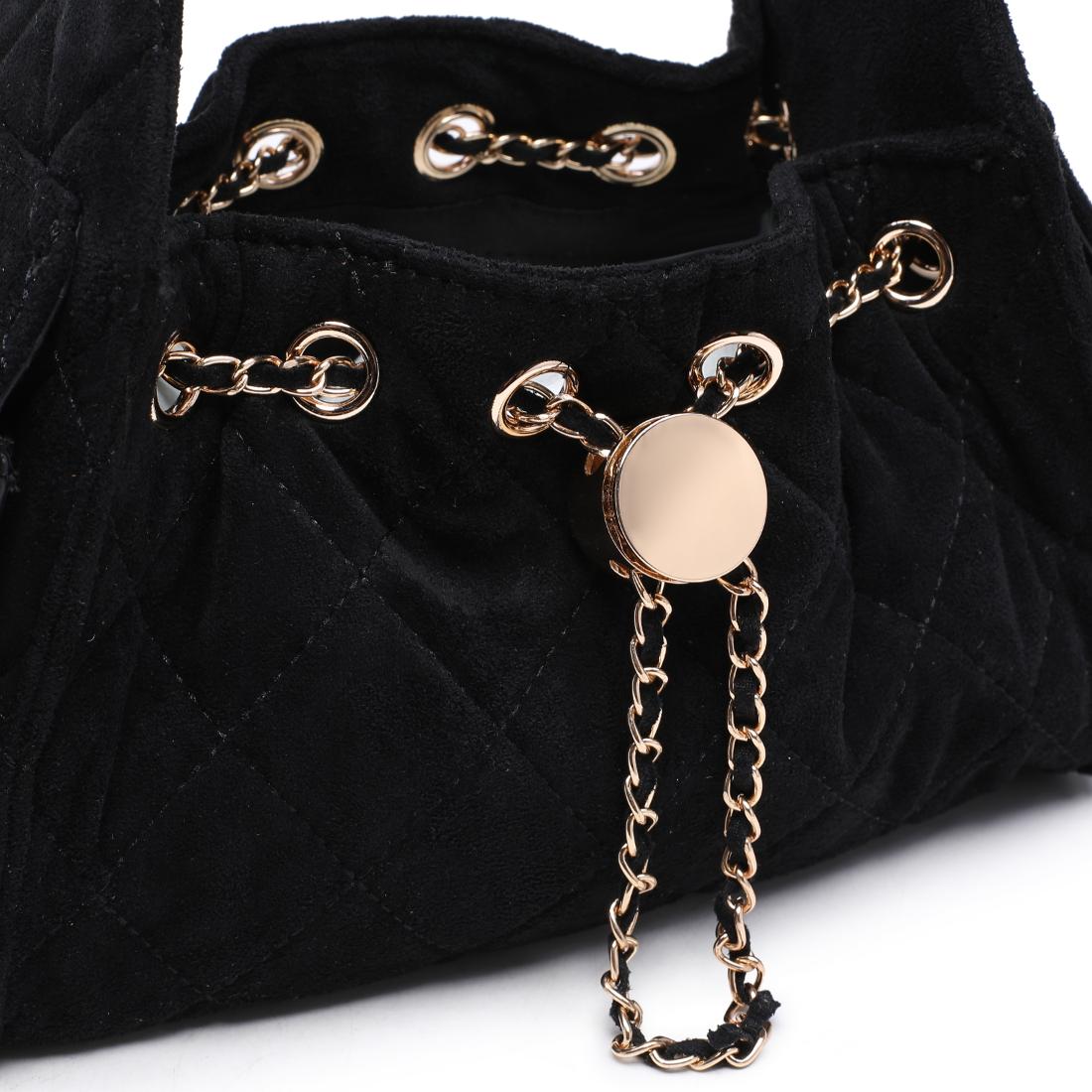 Urban Expressions Royalty Shoulder Bag 840504213458 View 8 | Black