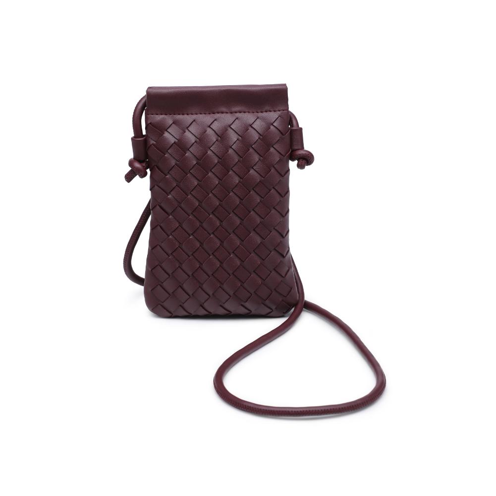 Product Image of Urban Expressions Jackie Crossbody 840611141972 View 7 | Burgundy
