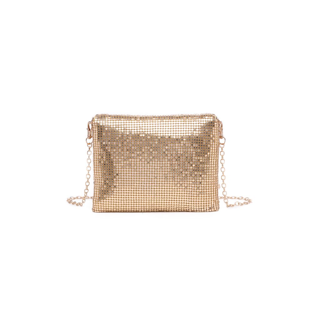 Product Image of Urban Expressions Brandy Evening Bag 818209012393 View 3 | Light Gold