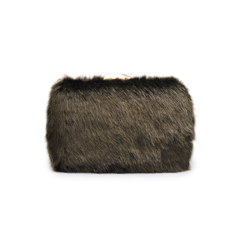 Product Image of Urban Expressions Giovanna Clutch NA-840611154262 View 3 | Olive